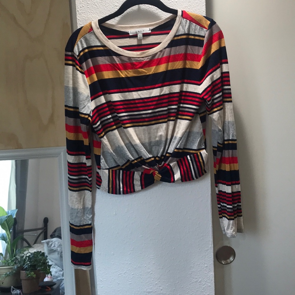 Striped crop top